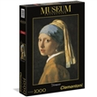 PUZZLE CLEMENTONI 39282 1000 DÍLKŮ VERMEER DÍVKA S PERLOU