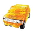 PUZZLE FUN 3D 57101 HUMMER H2 YELLOW TRANSPARENT