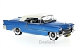 CADILLAC ELDORADO BIARRITZ 1956 BLUE / WHITE