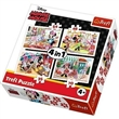 PUZZLE TREFL 34315 4 v 1 35,48,54 a 70 dlk MINNIE MOUSE