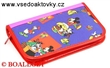 PENL MICKEY MOUSE 4, 1.zipov, 2 klopy, textil  T-48 D