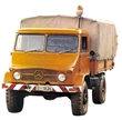 MERCEDES-BENZ UNIMOG 404 S PICK-UP WITH TARPAULIN MUNICIPAL VEHICLE