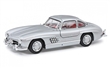MERCEDES-BENZ 300 SL GULLWING SILVER / RED INTERIER