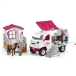 SCHLEICH 42381 MOBILN VETERINSK KLINIKA S KLISNOU A OTOVATELEM A STJ