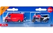 SIKU 1656 HASISK DODVKA A MOTOCYKL