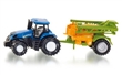 TRAKTOR NEW HOLLAND S POSTIKOVAEM AMAZONE