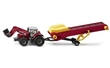 SIKU 1996 TRAKTOR MASSEY FERGUSSON MF8680 S PSOVM DOPRAVNKEM