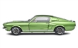 SHELBY GT500 1967 LIME GREEN/ WHITE STRIPES