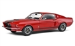 SHELBY GT500 1967 BURGUNDY RED