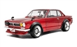 Nissan Skyline (C10) Hakosuka SOLIDO WORKS 1970 Red Metallic