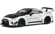 NISSAN GT-R R35 LW SILHOUETTE 2020 WHITE / BLACK 