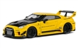 NISSAN GTR35 LBWK SILHOUETTE 2019 YELLOW