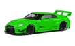 NISSAN GT-R (R35) LB WORK SILHOUETTE 2020 ACID GREEN