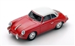 Porsche 356 C Cabrio Hardtop 1963 (red/white)