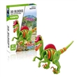 STAVEBNICE PNOV 3D VELOCIRAPTOR 62 PCS