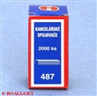 Kancelářské spojovače 487 - 2000ks