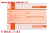 Příjmový doklad 3x25 NCR samopropis číslovaný  82