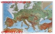 Psac podloka na stl - mapa Evropy