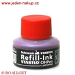 Inkoust do popisovačů Stabilo OHP Refill 084/40 červená 23 ml permanent, voděodolný