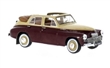 GAZ M20 POBDA CABRIO 1950 BEIGE / BURGUNDY