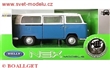 VOLKSWAGEN T2 BUS 1972 BLUE / BEIGE