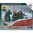 FIGURKY GERMAN MG-34 MACHINE GUN WITH CREW WINTER 1941-1945